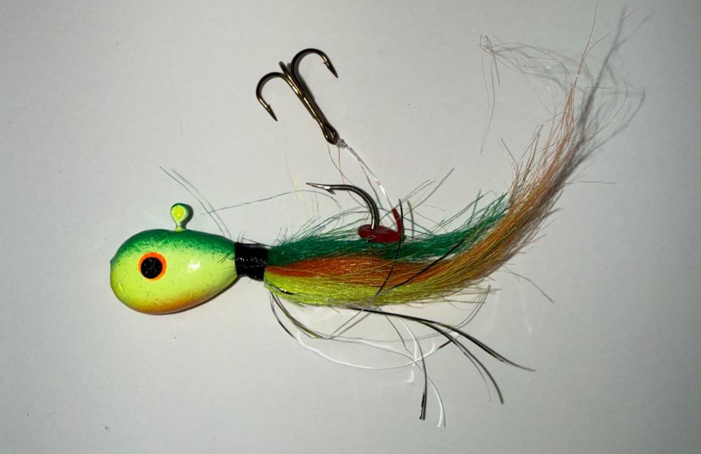 Chart with Green/Orange head, Green/Orange/Chart w/Silver Flash  - 297